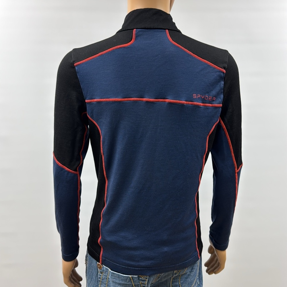 Spyder Elevation 1/2 Zip Baselayer Top Size Large - Picture 4 of 13